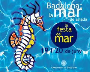 Cartell de la Festa del Mar de Badalona - 2004